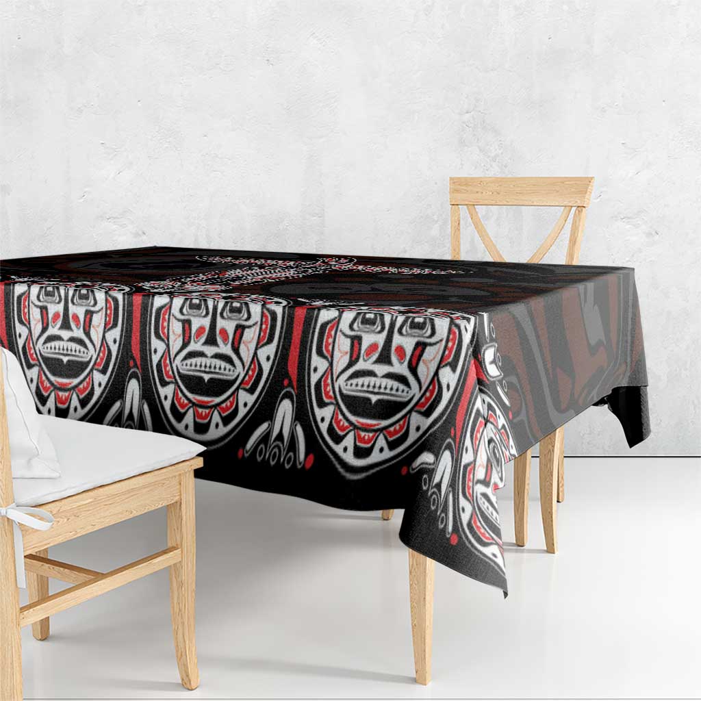 Canada Haida Totem Tablecloth Haida Spirit