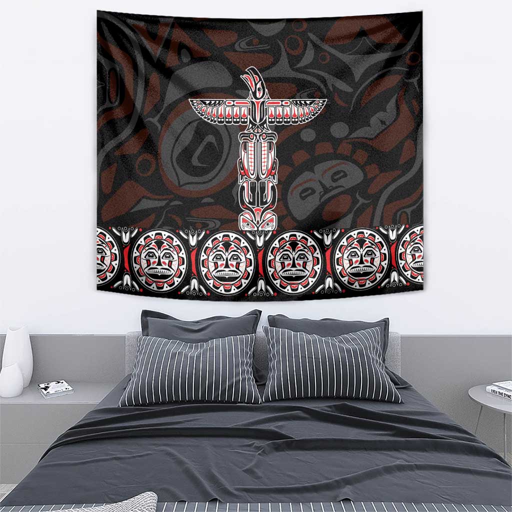 Canada Haida Totem Tapestry Haida Spirit