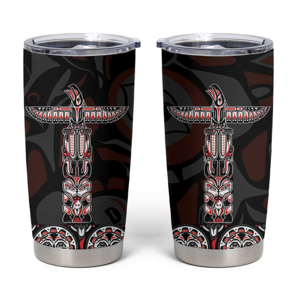 Canada Haida Totem Tumbler Cup Haida Spirit