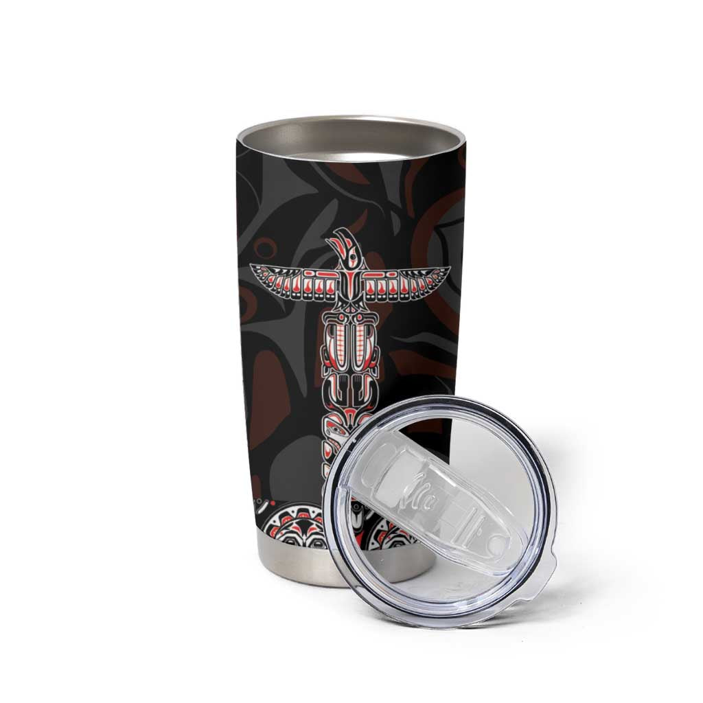 Canada Haida Totem Tumbler Cup Haida Spirit