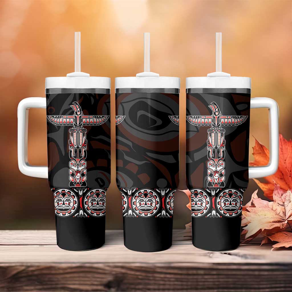 Canada Haida Totem Tumbler With Handle Haida Spirit