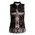 Canada Haida Totem Women Sleeveless Polo Shirt Haida Spirit