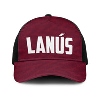 Argentine Football Lanus Baseball Net Cap Granate Go Champions