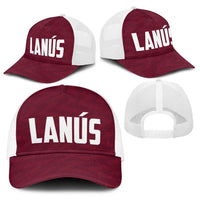 Argentine Football Lanus Baseball Net Cap Granate Go Champions
