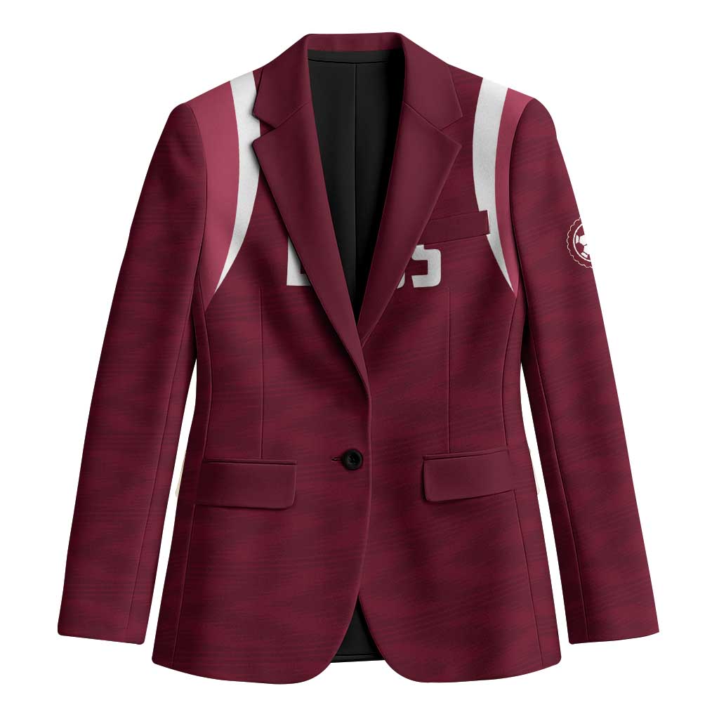 Custom Argentine Football Lanus Blazer Granate Go Champions