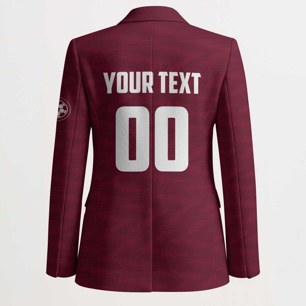 Custom Argentine Football Lanus Blazer Granate Go Champions