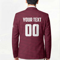 Custom Argentine Football Lanus Blazer Granate Go Champions