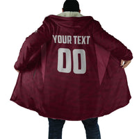 Custom Argentine Football Lanus Cloak Granate Go Champions