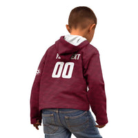 Custom Argentine Football Lanus Kid Hoodie Granate Go Champions