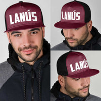 Argentine Football Lanus Mesh Trucker Cap Granate Go Champions