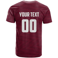 Custom Argentine Football Lanus T Shirt Granate Go Champions