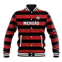 Custom Brazilian Football Big Mengo Baseball Jacket Rubro-Negro Go Glory