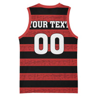 Custom Brazilian Football Big Mengo Basketball Jersey Rubro-Negro Go Glory