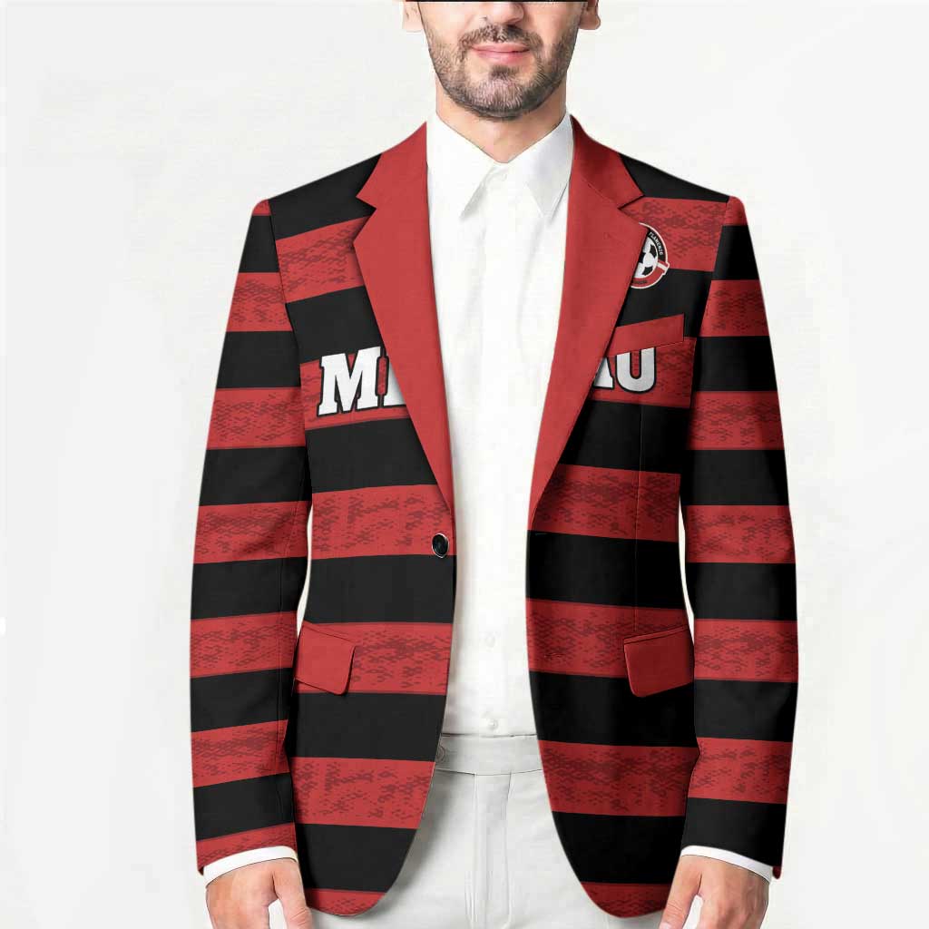 Custom Brazilian Football Big Mengo Blazer Rubro-Negro Go Glory