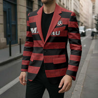 Custom Brazilian Football Big Mengo Blazer Rubro-Negro Go Glory