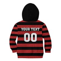 Custom Brazilian Football Big Mengo Kid Hoodie Rubro-Negro Go Glory