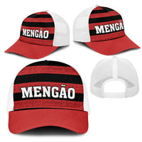 Brazilian Football Big Mengo Mesh Trucker Cap Rubro-Negro Go Glory