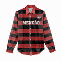 Custom Brazilian Football Big Mengo Women Casual Shirt Rubro-Negro Go Glory
