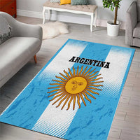 Argentina Football Area Rug