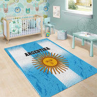 Argentina Football Area Rug