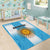 Argentina Football Area Rug