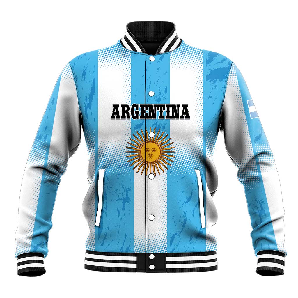 Custom Argentina Football Baseball Jacket