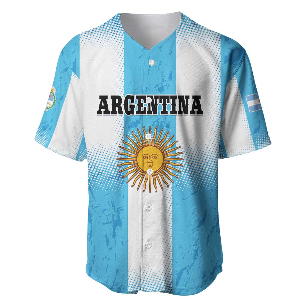 Custom Argentina Football Baseball Jersey