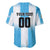Custom Argentina Football Baseball Jersey