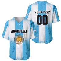 Custom Argentina Football Baseball Jersey