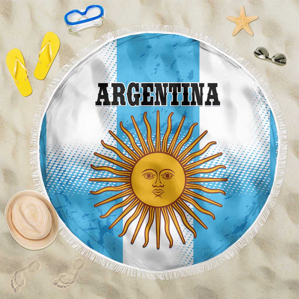 Argentina Football Beach Blanket