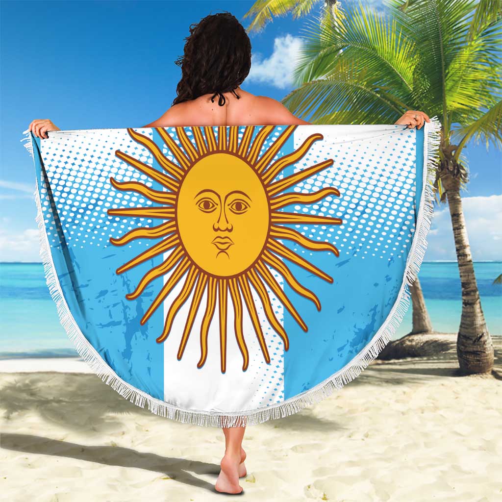 Argentina Football Beach Blanket