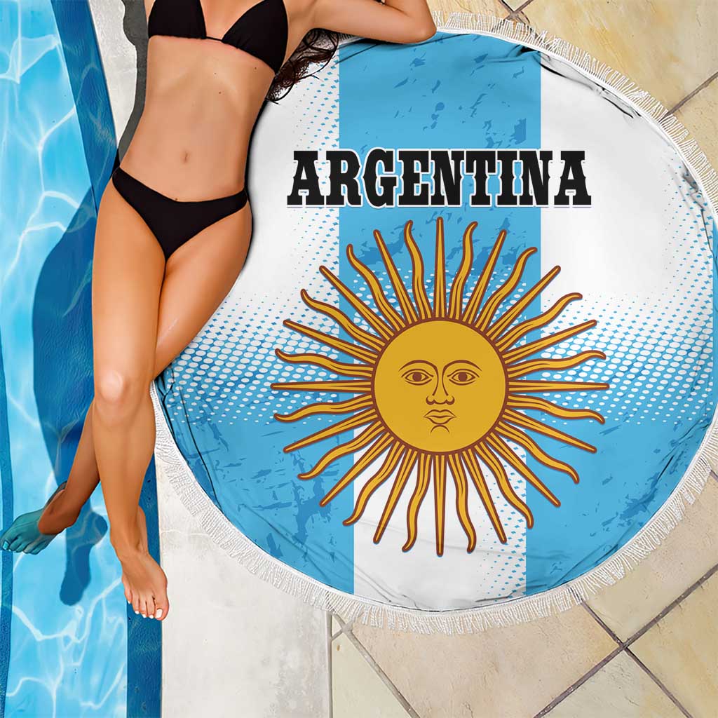 Argentina Football Beach Blanket
