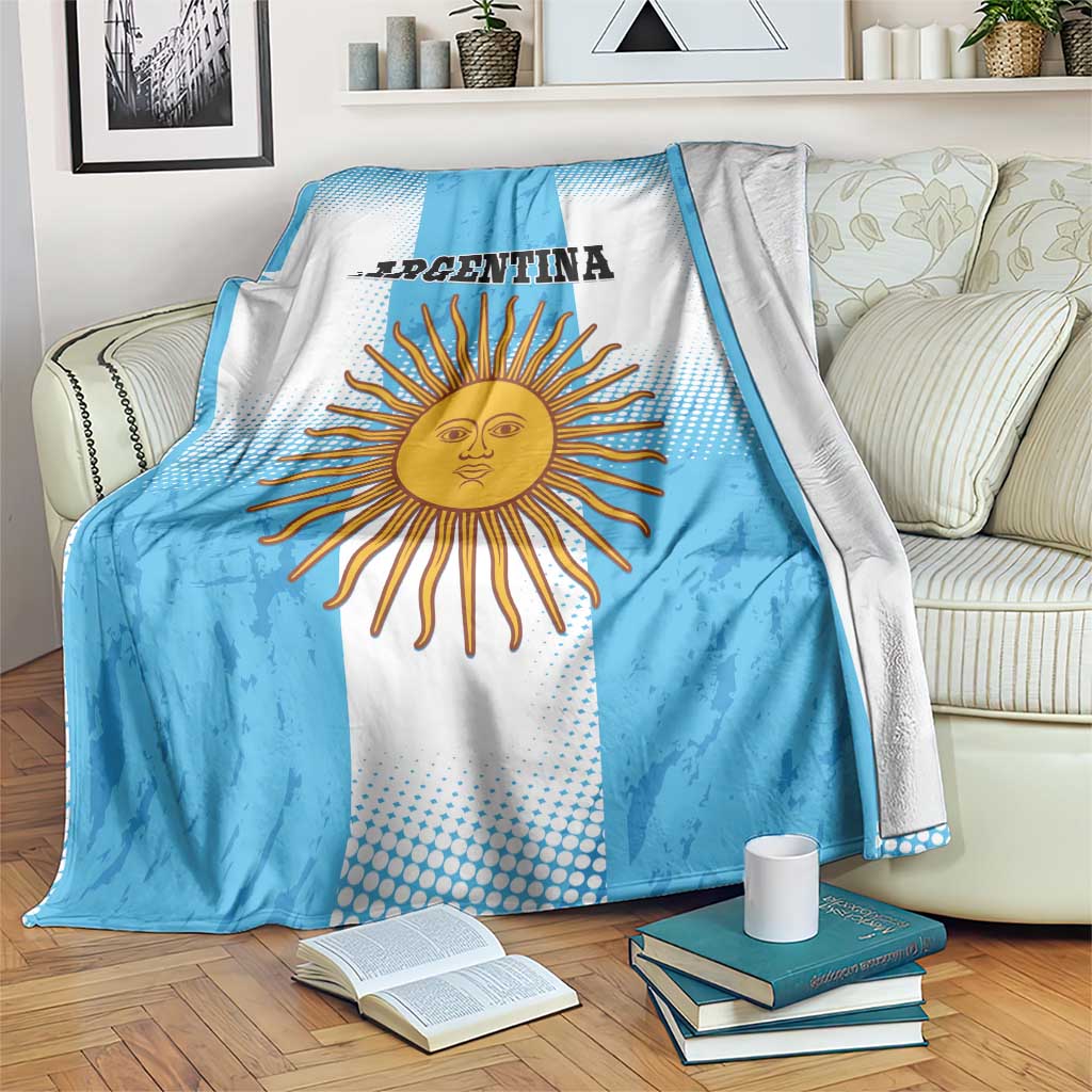 Argentina Football Blanket