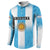 Custom Argentina Football Button Sweatshirt