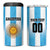 Custom Argentina Football 4 in 1 Can Cooler Tumbler