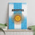 Argentina Football Canvas Wall Art