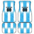 Argentina Football Car Mats