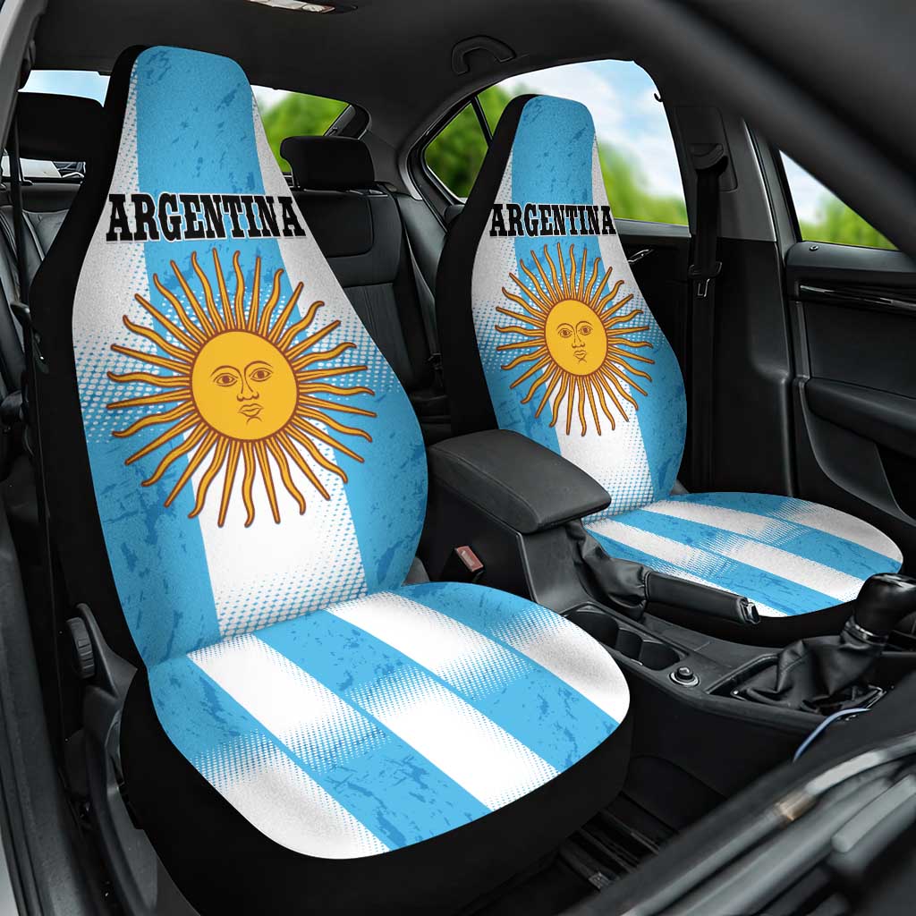 Argentina Football Car Seat Cover