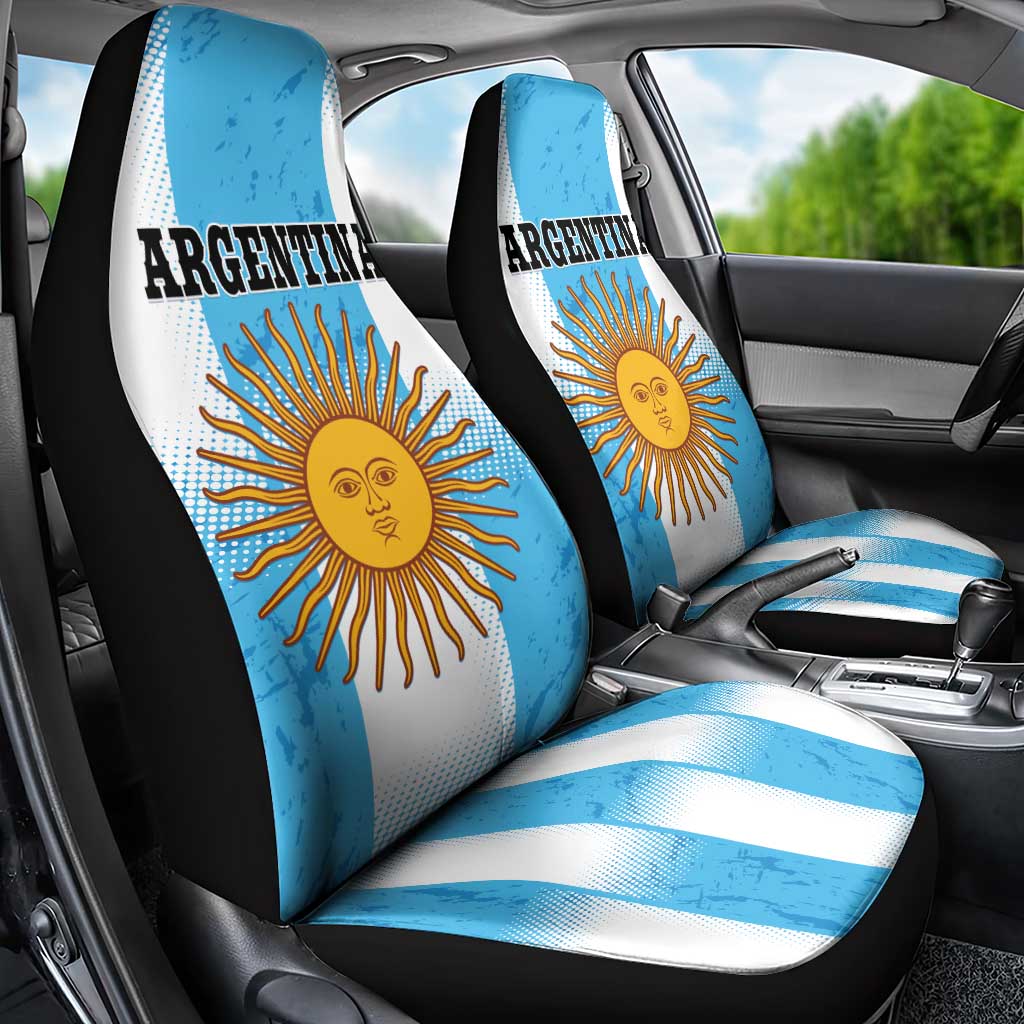 Argentina Football Car Seat Cover