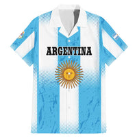 Custom Argentina Football Family Matching Mermaid Dress and Hawaiian Shirt