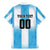 Custom Argentina Football Family Matching Mermaid Dress and Hawaiian Shirt