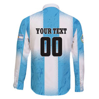 Custom Argentina Football Family Matching Mermaid Dress and Hawaiian Shirt