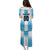 Custom Argentina Football Family Matching Puletasi and Hawaiian Shirt