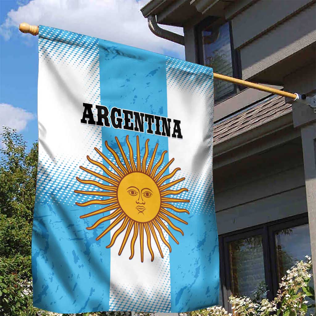Argentina Football Garden Flag