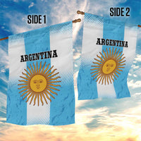 Argentina Football Garden Flag