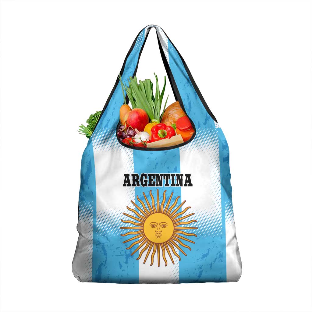 Argentina Football Grocery Bag