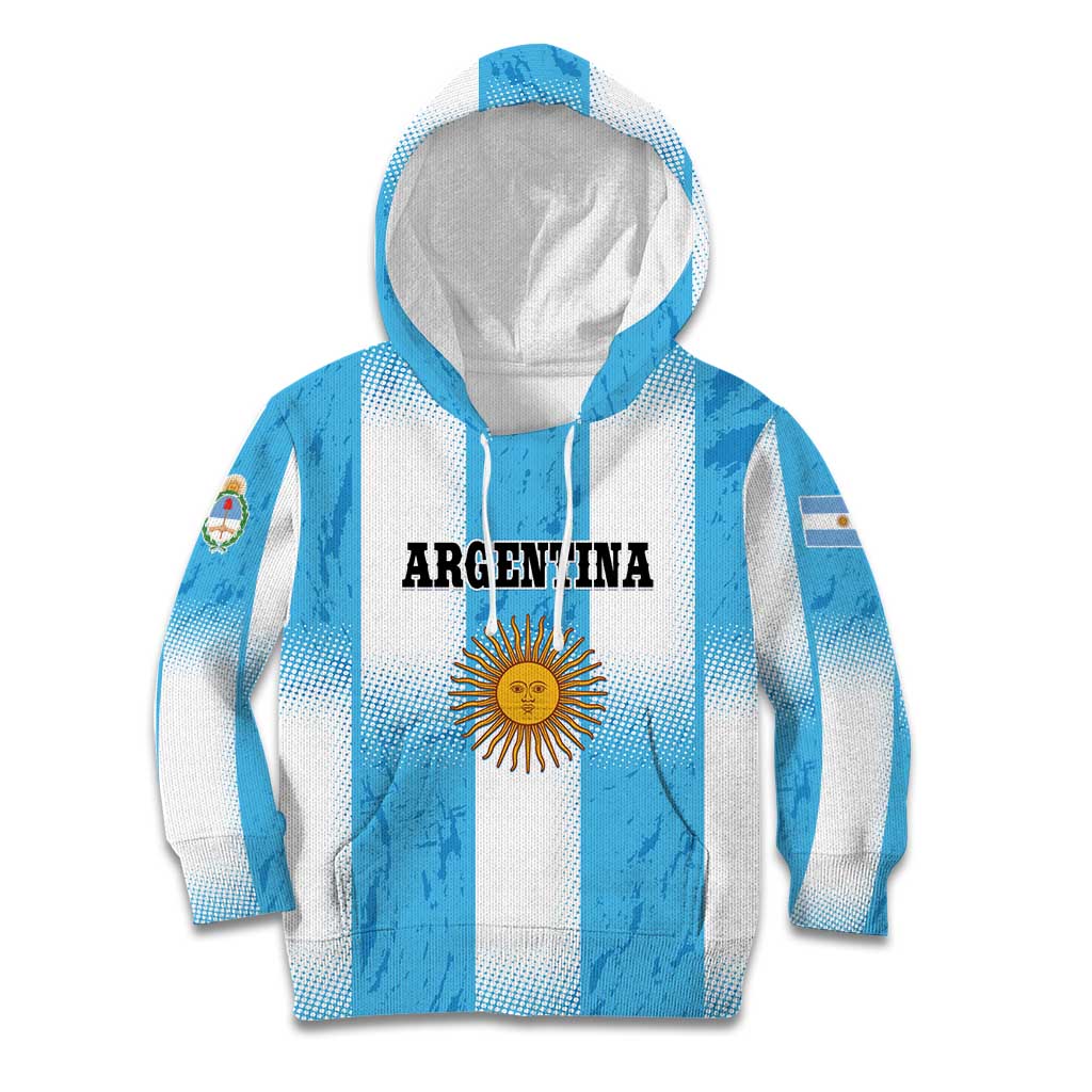 Custom Argentina Football Kid Hoodie