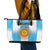 Argentina Football Leather Tote Bag