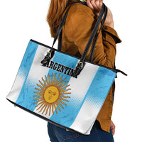 Argentina Football Leather Tote Bag