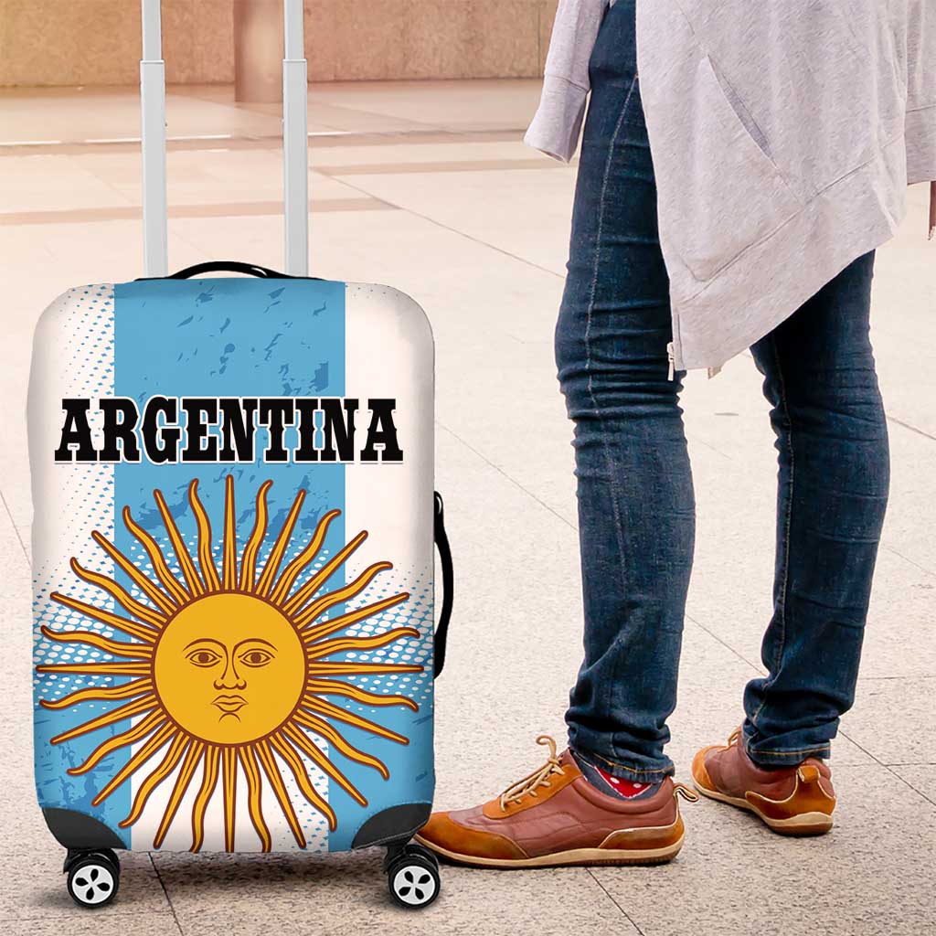 Argentina Football Luggage Cover